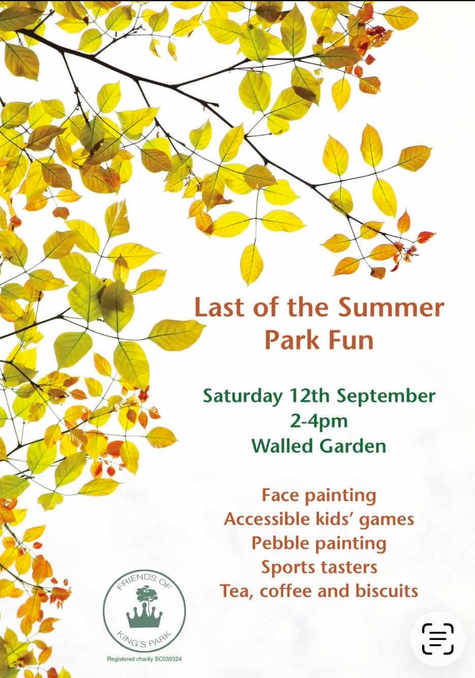 Summer Park Fun Sept 2026